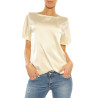 Silk T-Shirt Cycle cream